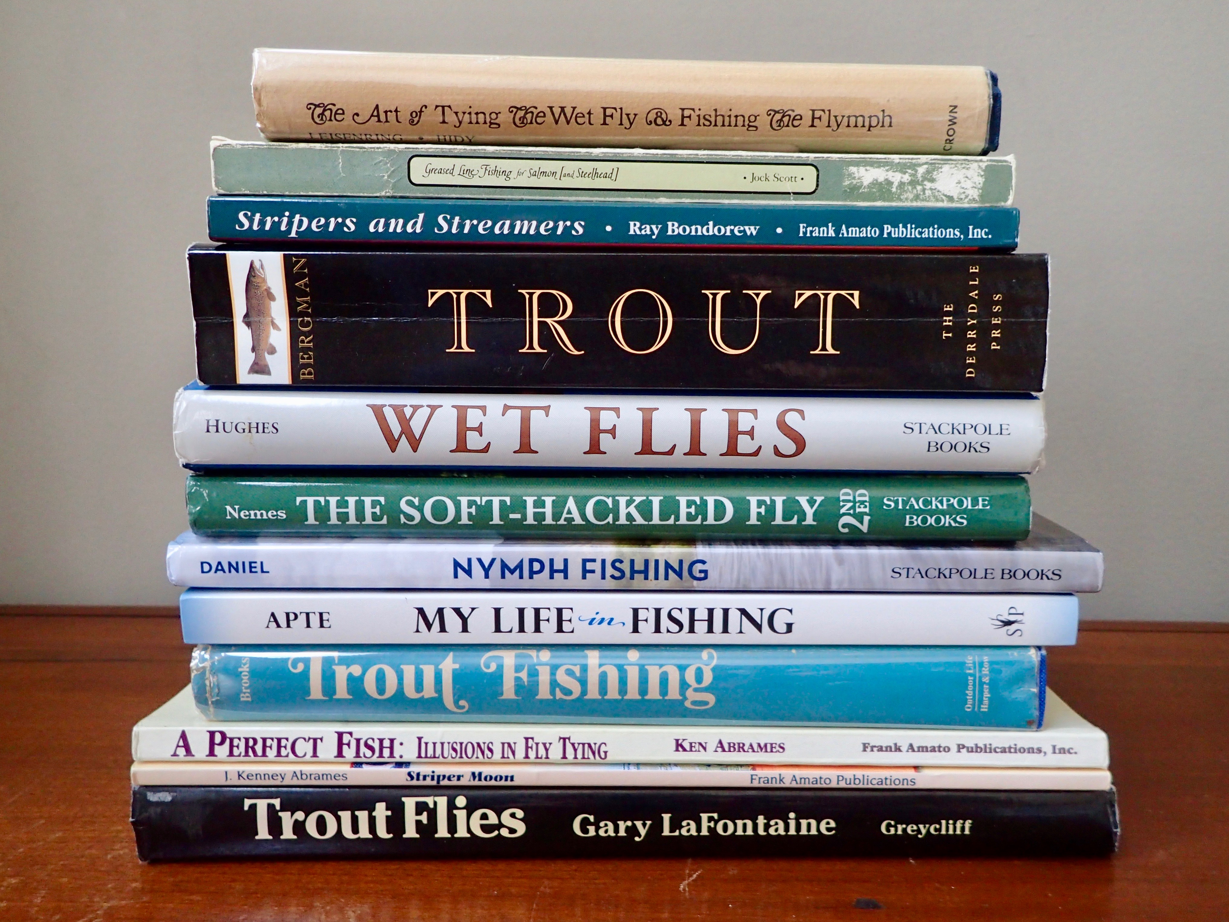 out of print fly fishing books «